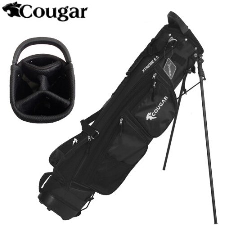 Ongewijzigd paddestoel Psychologisch Cougar standbag zwart | Golf Trolley Specialist