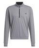 Adidas - Core Lightweight 1/4 Zip Sweatshirt - grijs/zwart